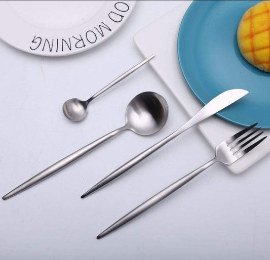 Silver Rostfritt Stål Bestickset