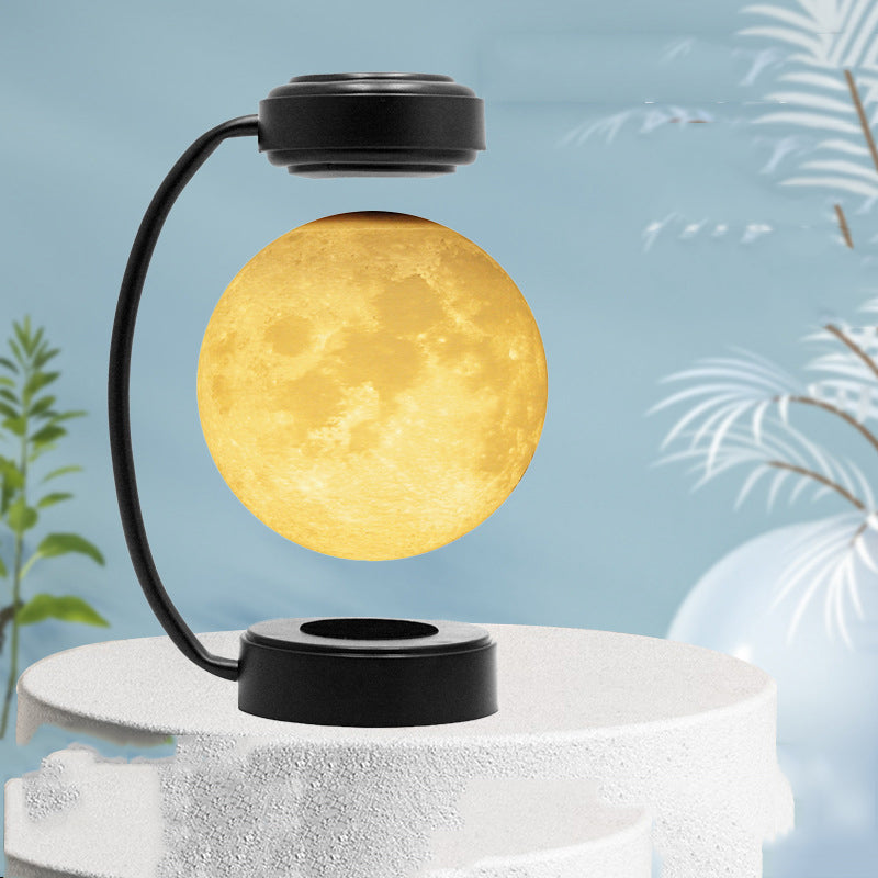 LunaFloat - Magnetisk svävande månlampa med 3D LED-belysning