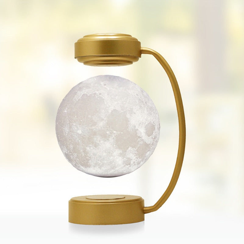 LunaFloat - Magnetisk svävande månlampa med 3D LED-belysning