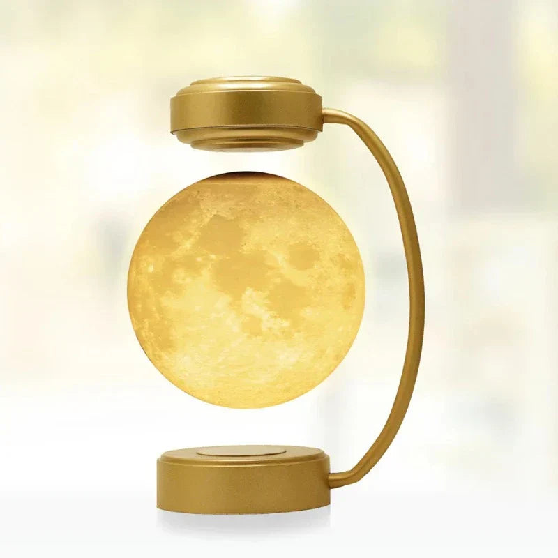 LunaFloat - Magnetisk svävande månlampa med 3D LED-belysning