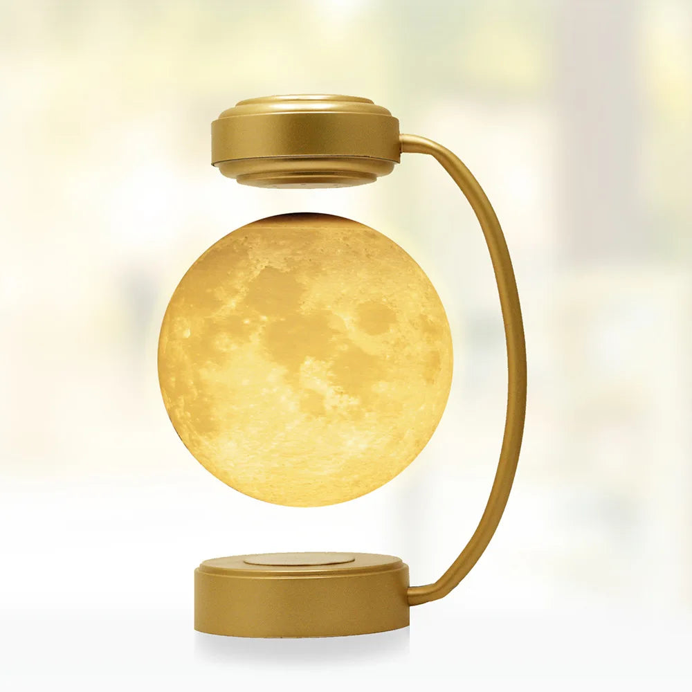 LunaGlow – Halvmåne LED Bordslampa för Kontor och Nagelstudio Belysning