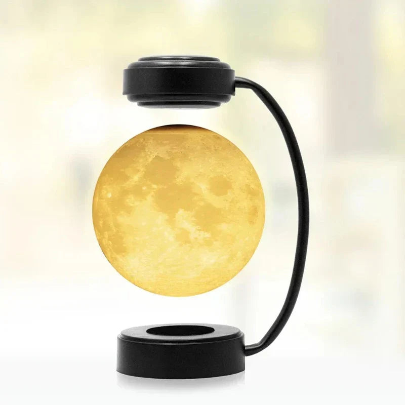 LunaFloat - Magnetisk svävande månlampa med 3D LED-belysning