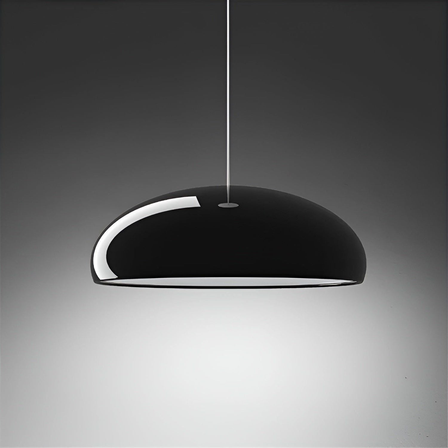 MacaronGlow Lampa - Glänsande LED Nordic Macaron Rund Hänglampa