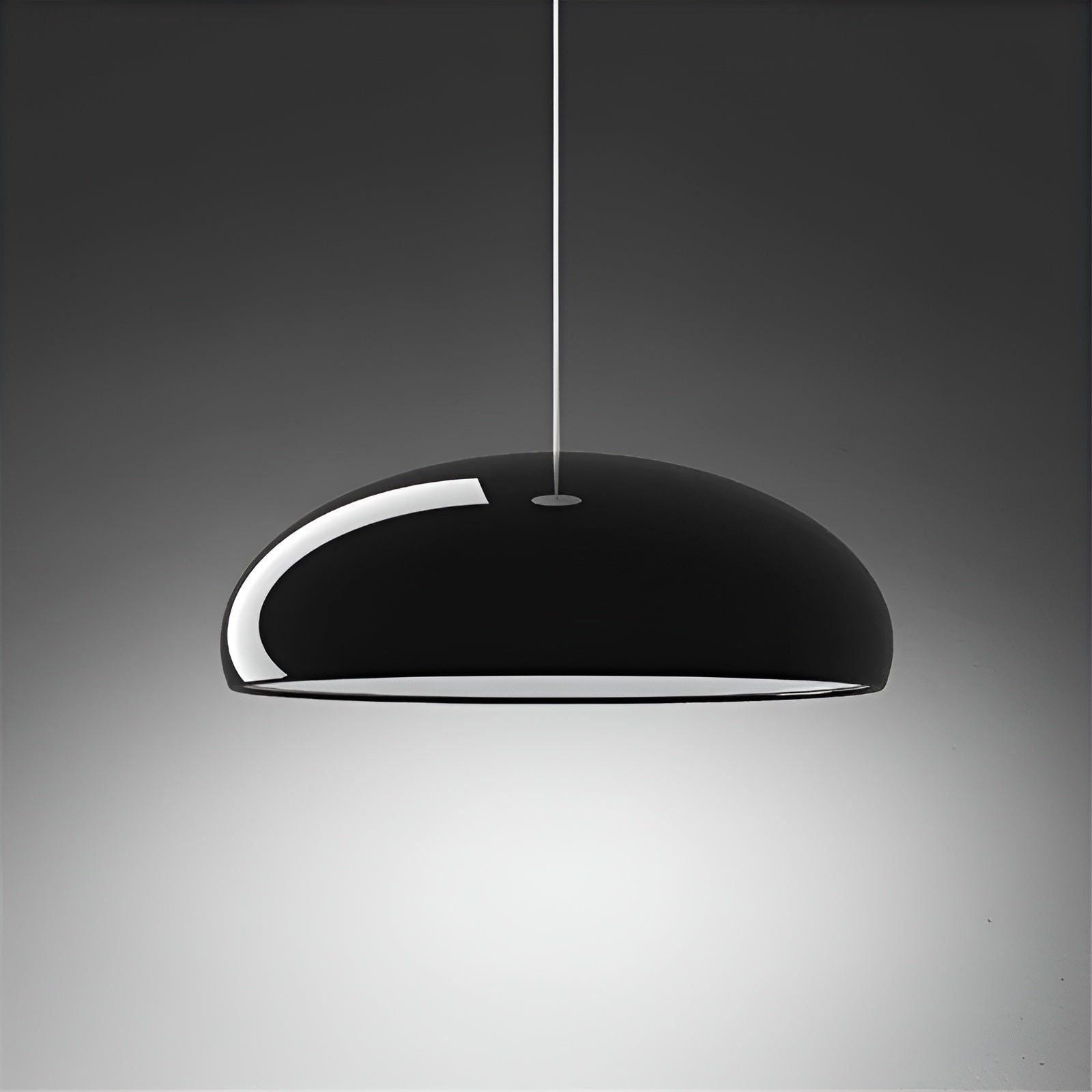MacaronGlow Lampa - Glänsande LED Nordic Macaron Rund Hänglampa