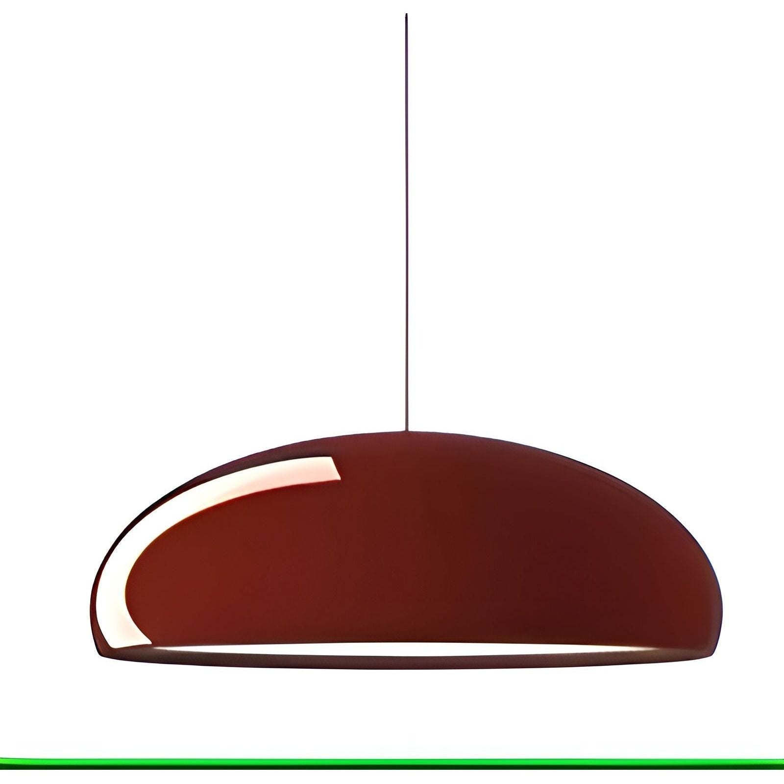 MacaronGlow Lampa - Glänsande LED Nordic Macaron Rund Hänglampa