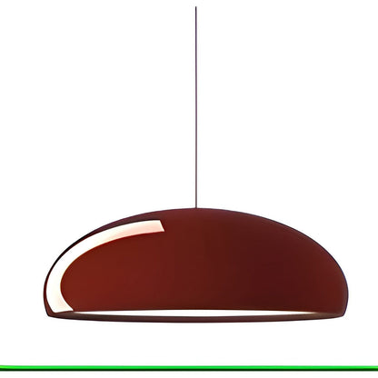 MacaronGlow Lampa - Glänsande LED Nordic Macaron Rund Hänglampa