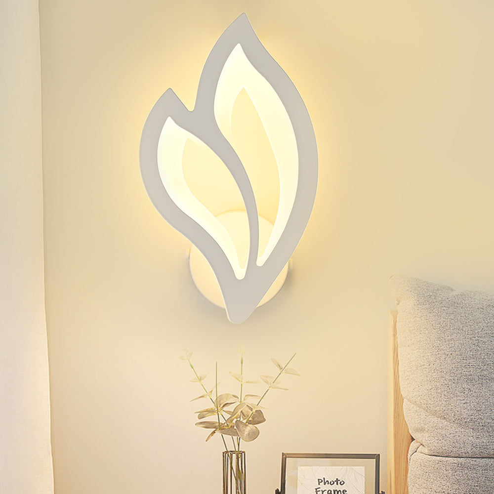 LeafGlow - Modern LED Vägglampa Skandinavisk Belysning