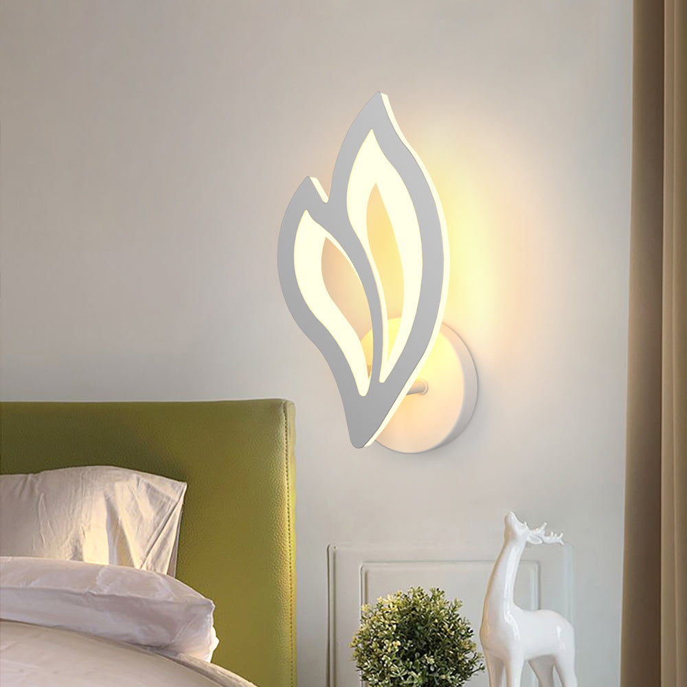 LeafGlow - Modern LED Vägglampa Skandinavisk Belysning