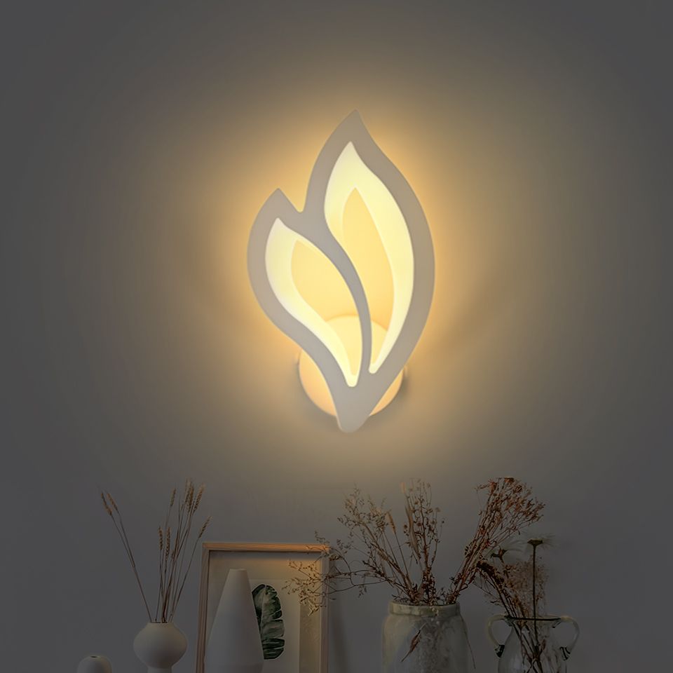 LeafGlow - Modern LED Vägglampa Skandinavisk Belysning
