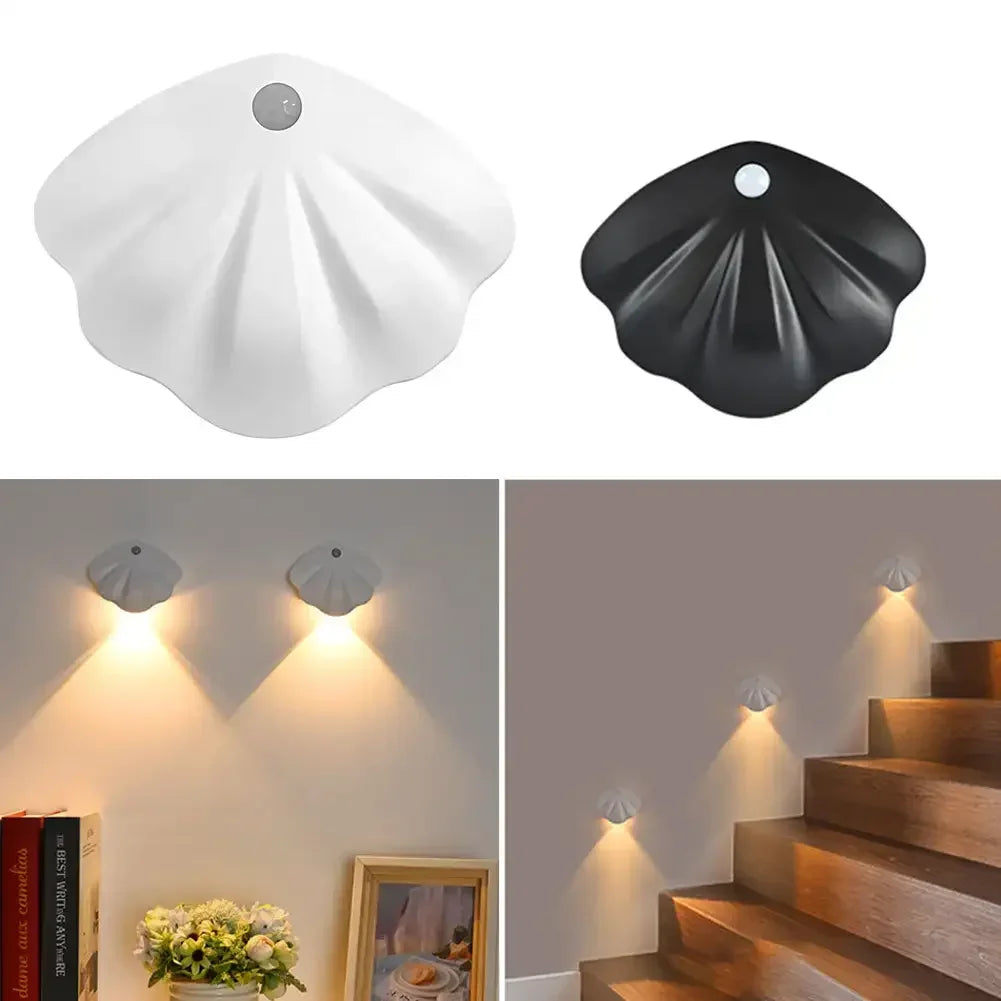 MotionGlow - Automatisk LED Vägglampa med Rörelsesensor för Hall &amp; Sovrum