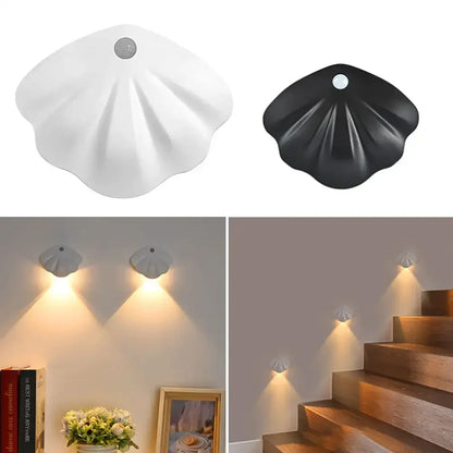MotionGlow - Automatisk LED Vägglampa med Rörelsesensor för Hall &amp; Sovrum