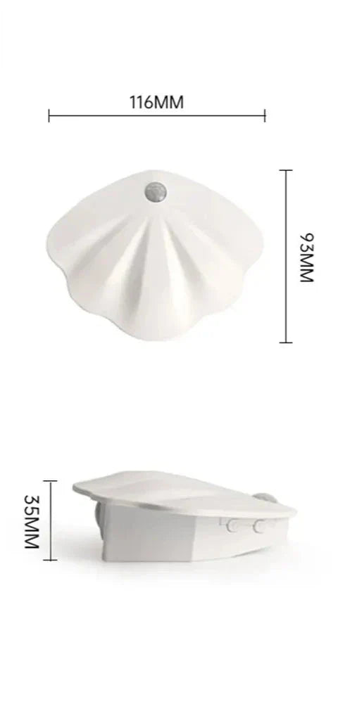 MotionGlow - Automatisk LED Vägglampa med Rörelsesensor för Hall & Sovrum