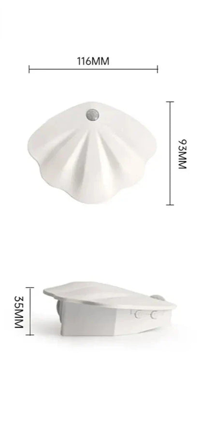 MotionGlow - Automatisk LED Vägglampa med Rörelsesensor för Hall &amp; Sovrum