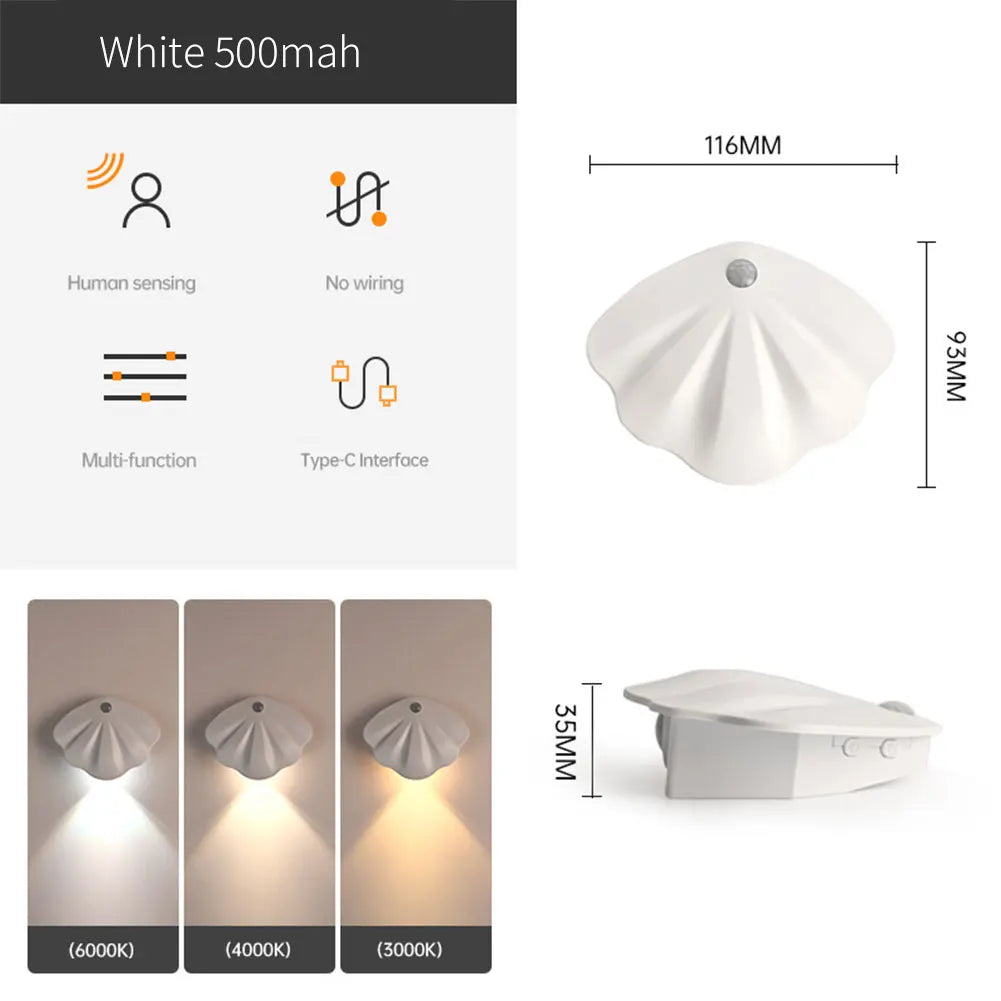 MotionGlow – Smal Nattlampa med Rörelsesensor