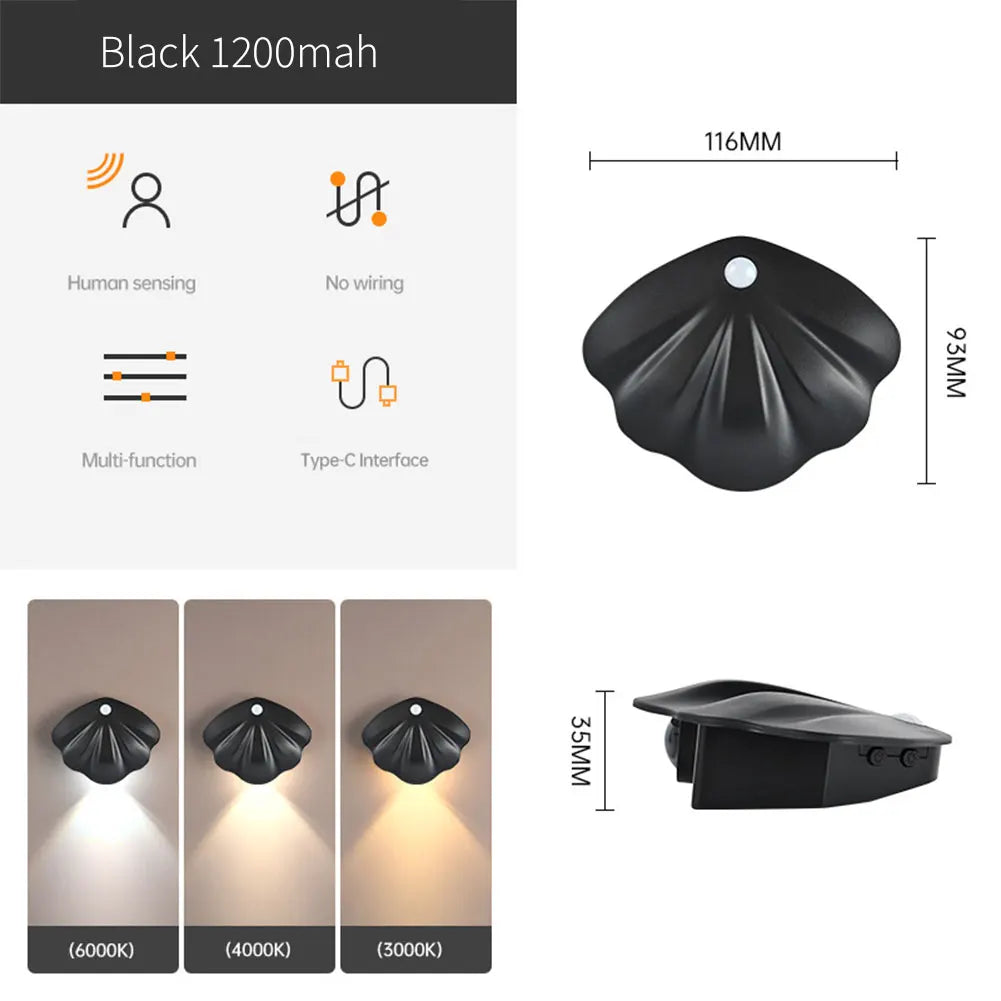 MotionGlow – Smal Nattlampa med Rörelsesensor