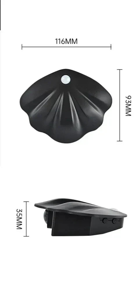 MotionGlow - Automatisk LED Vägglampa med Rörelsesensor för Hall & Sovrum