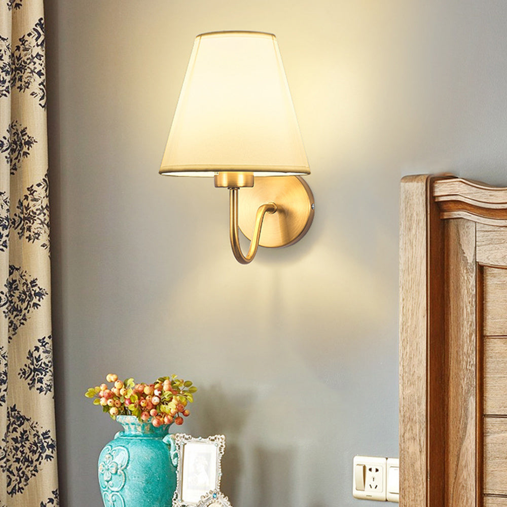 RetroLuxe - Stoftavla Vägglampa Stilfull Belysning för Vardagsrum och Sovrum