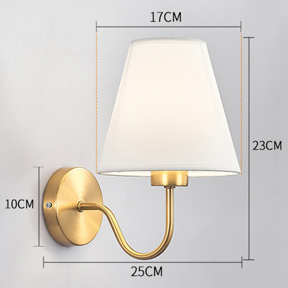RetroLuxe - Stoftavla Vägglampa Stilfull Belysning för Vardagsrum och Sovrum