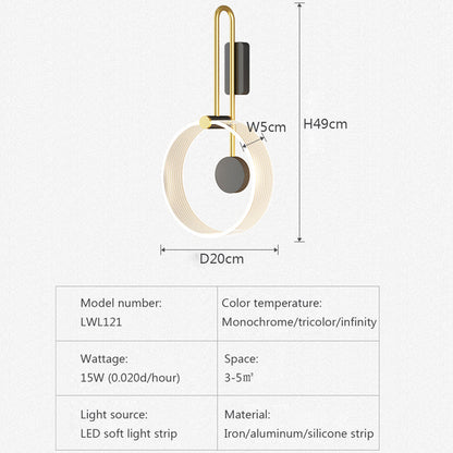 NordicaGlow – Minimalistisk LED Vägglampa