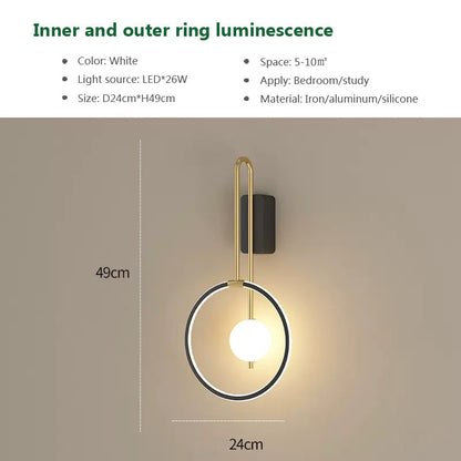 NordicaGlow – Minimalistisk LED Vägglampa