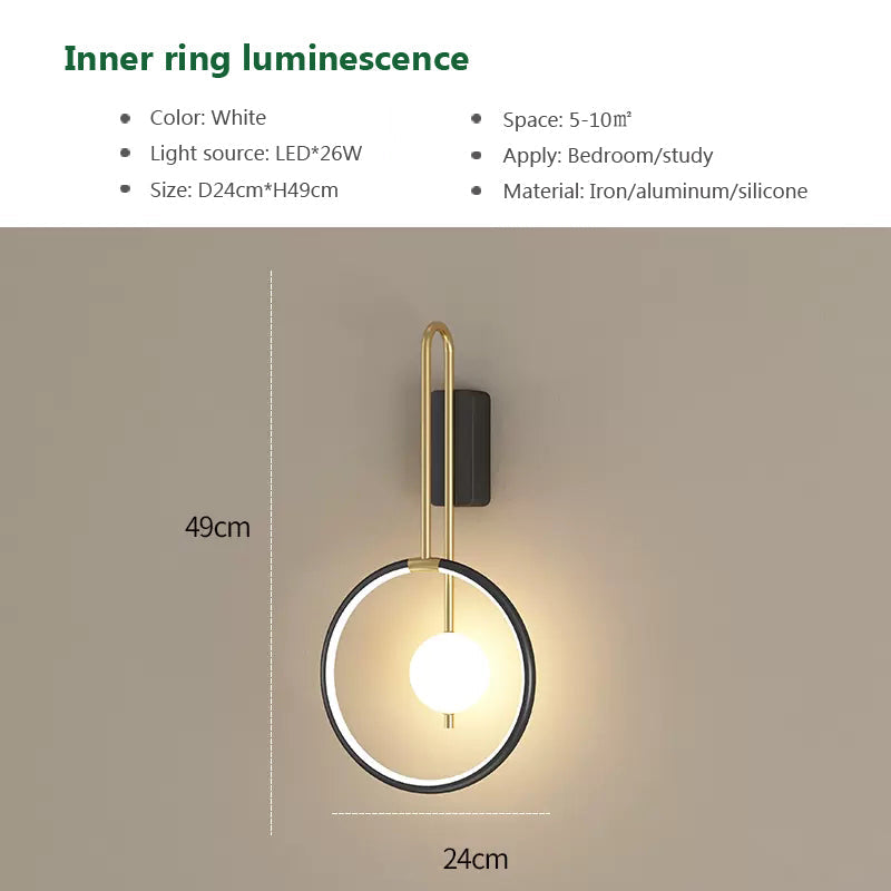 NordicaGlow – Minimalistisk LED Vägglampa