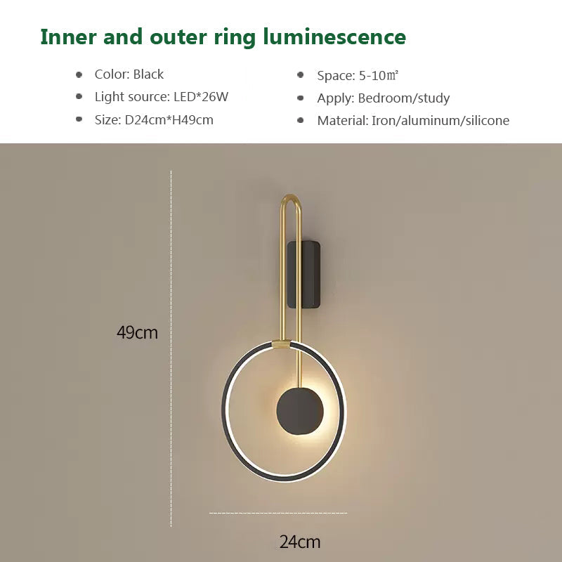 NordicaGlow – Minimalistisk LED Vägglampa