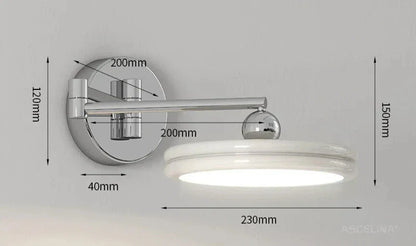 GlowFlex - Modern Justerbar LED Vägglampa