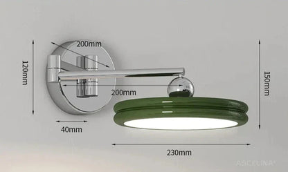 GlowFlex - Modern Justerbar LED Vägglampa
