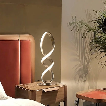 LumiGlow - Minimalistisk LED Bordslampa | Modern Dimbara Skrivbordslampa med USB-Anslutning