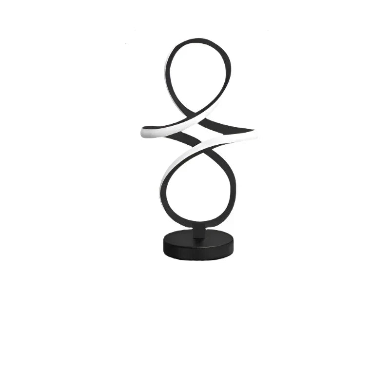 LumiGlow - Minimalistisk LED Bordslampa | Modern Dimbara Skrivbordslampa med USB-Anslutning