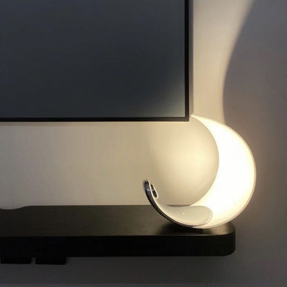 LumiMoon - Modern LED Läsarmatur | Dimbart Bordslampa för Sovrum &amp; Vardagsrum