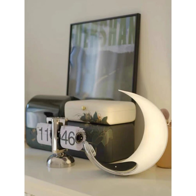 LumiMoon - Modern LED Läsarmatur | Dimbart Bordslampa för Sovrum &amp; Vardagsrum