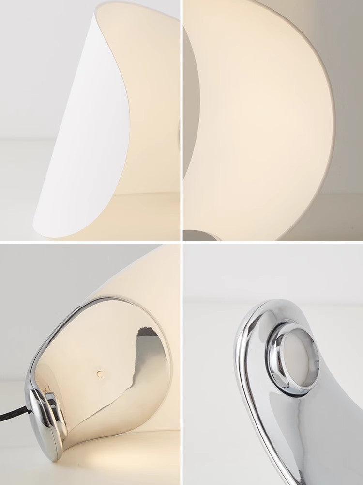 LumiMoon - Modern LED Läsarmatur | Dimbart Bordslampa för Sovrum &amp; Vardagsrum