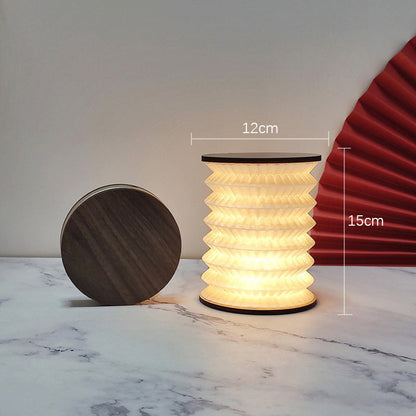 LumiLantern – Fällbar LED-lampa med kompakt design, bärbar dekorativ lampa