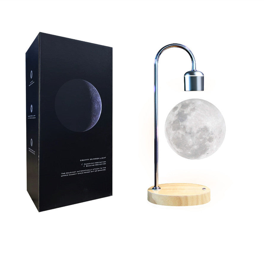 LumiMoon - Svävande 3D Månljus med LED-belysning