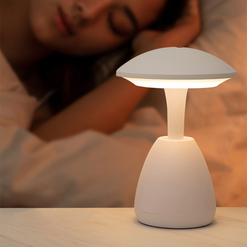 GlowShroom - Dimbar LED Bordslampa med Touchfunktion för Sovrum & Barnrum