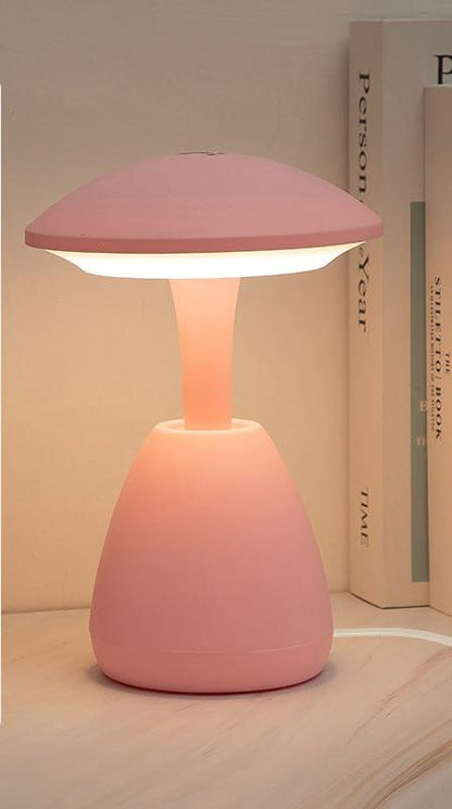 GlowShroom - Dimbar LED Bordslampa med Touchfunktion för Sovrum &amp; Barnrum