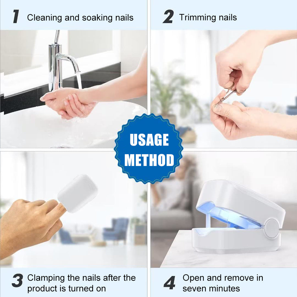 Nagelsvampslaserbehandlingsapparat