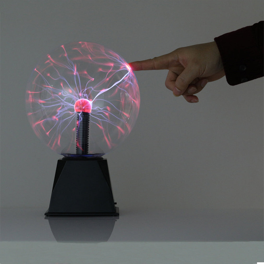 LumiPlasma – Interaktiv Plasma Lampa med Touch Control, Dekorativ Nattlampa