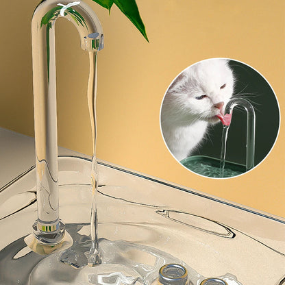 Ultra-tyst kattvattenfontän