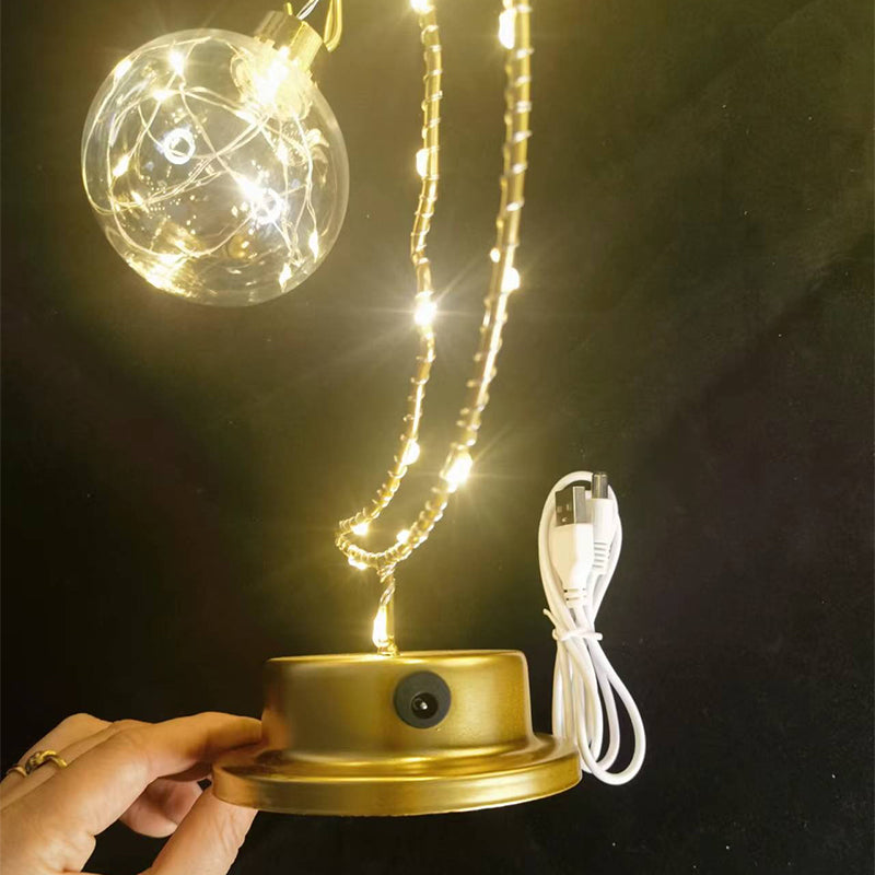 LunaGloed – Månen LED Dekorativ Nattlampa – Romantisk Bordslampa