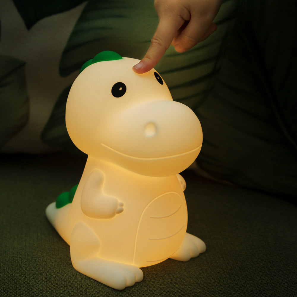 DinoGlow – Söt Dinosaurie Nattlampa med LED-belysning för Barn