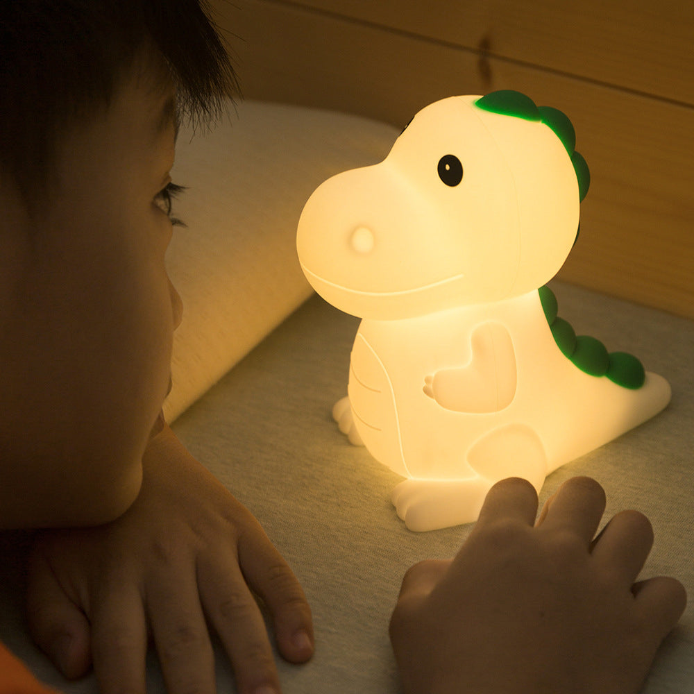 DinoGlow – Söt Dinosaurie Nattlampa med LED-belysning för Barn