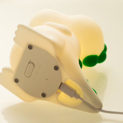 DinoGlow – Söt Dinosaurie Nattlampa med LED-belysning för Barn