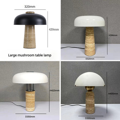 LuxeGlow - Marmorerad Skrivbordslampa med Tidlöst Design