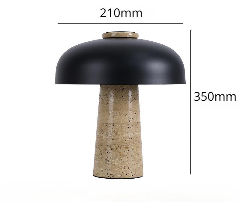 LuxeGlow - Marmorerad Skrivbordslampa med Tidlöst Design