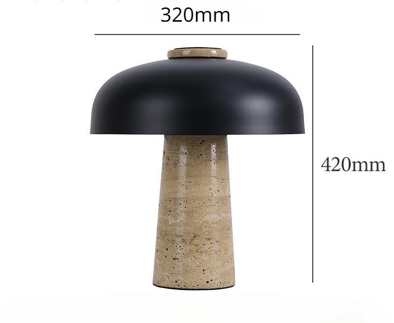 LuxeGlow - Marmorerad Skrivbordslampa med Tidlöst Design