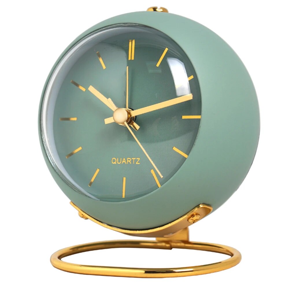 LumiChron Modern Elektronisk Bordsklocka Stilig Design Hållbar Metall