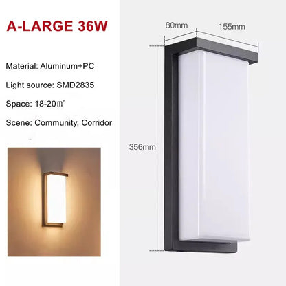 LuminAura - Modern LED Utomhusbelysning