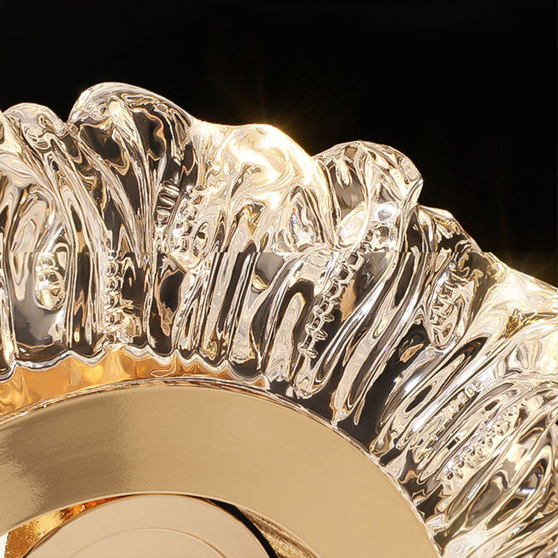 SunGlow – Guld LED Vägglampa
